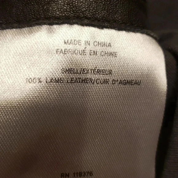 Helmut Lang lamb leather skirt size 4 NWT - Picture 4 of 4